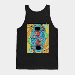 Spaceman tarot Tank Top